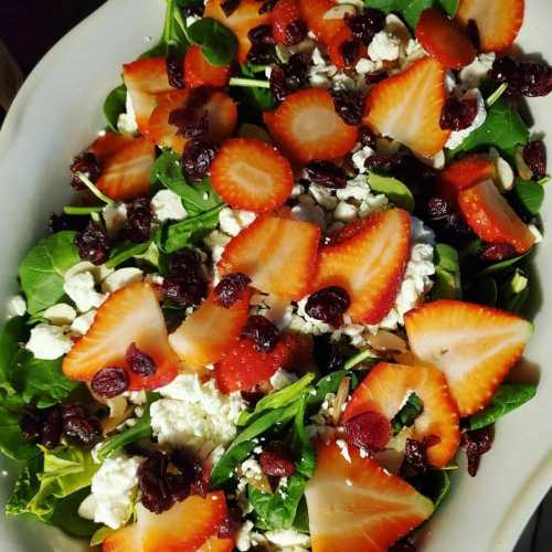 Strawberry and Feta Salad