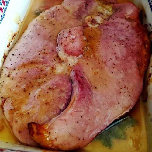 Quick and Easy Ham Steak